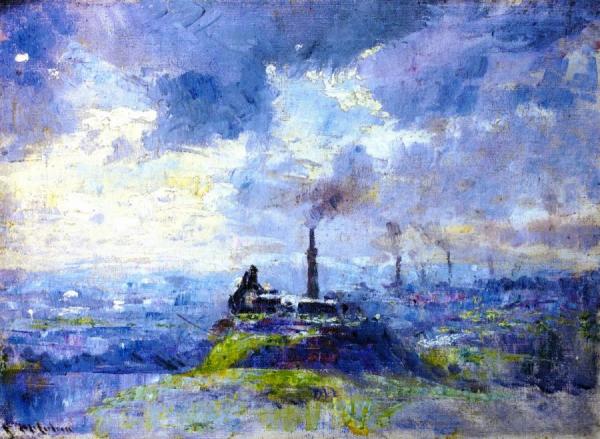 The Stone Crusher by Frederick Mccubbin