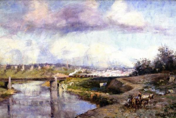 The Yarra by Frederick Mccubbin