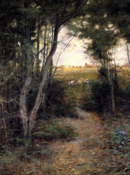 Ti-tree Glade by Frederick Mccubbin