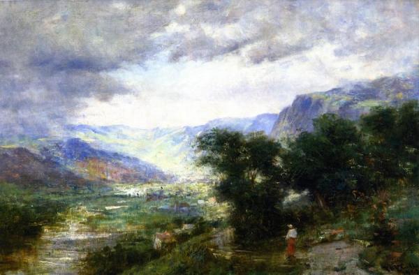 Vale Of Conway by Frederick Mccubbin