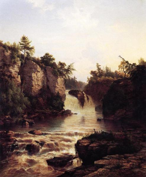 Ausable Falls by Frederick Rondel