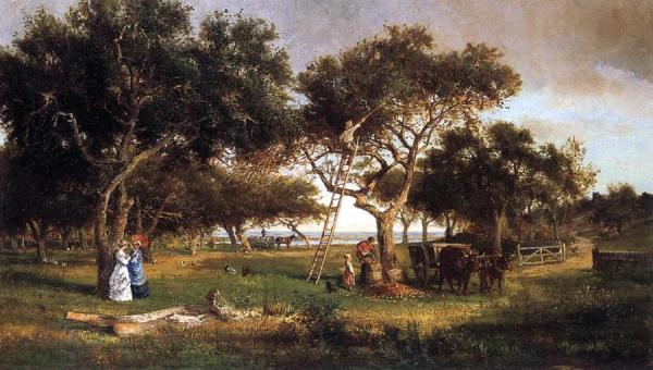 The Apple Pickers by Frederick Rondel