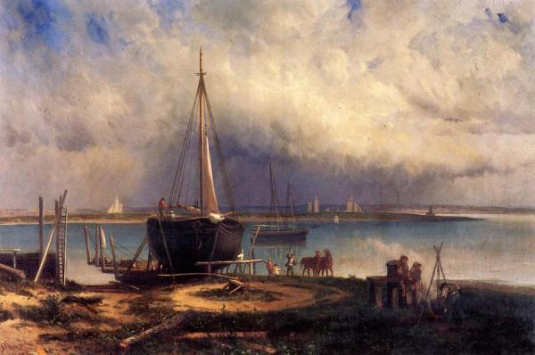 View Of City Island by Frederick Rondel