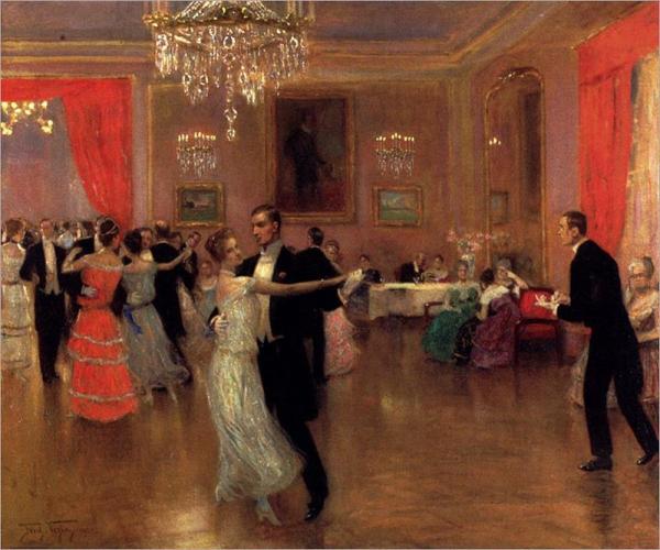 At The Ball by Frederick Vezin
