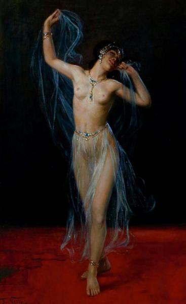 Veil Dancer by Frederick Vezin
