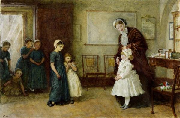 The Chaplain's Daughter by Frederick Walker