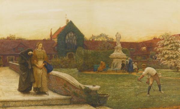 The Harbour Of Refuge by Frederick Walker