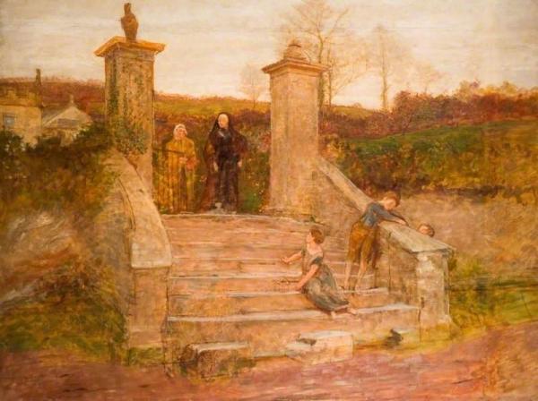 The Old Gate by Frederick Walker