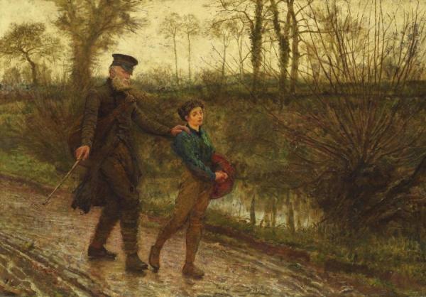 The Wayfarers by Frederick Walker