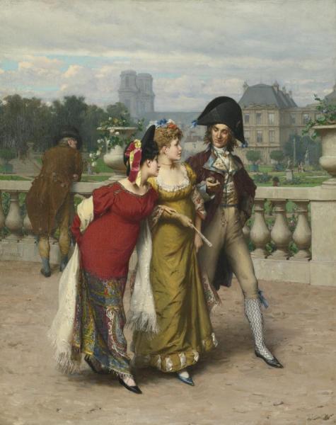 During The Directoire by Frederik Henrdik Kaemmerer