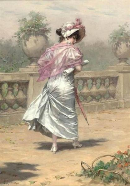 Exchange Of Views by Frederik Henrdik Kaemmerer