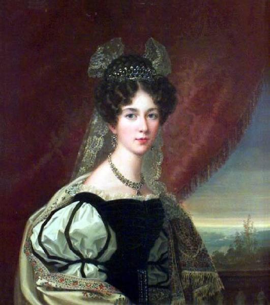 Queen Josephine Of Sweden by Fredrik Westin Oil Painting Reproductions