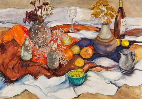 Autumn Study by Freida Marion Ewart Scott