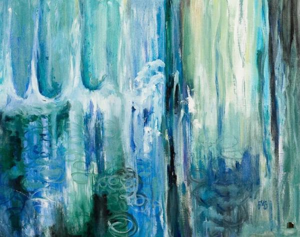 Water Abstraction by Freida Marion Ewart Scott