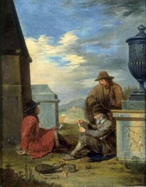 French School The Card Players