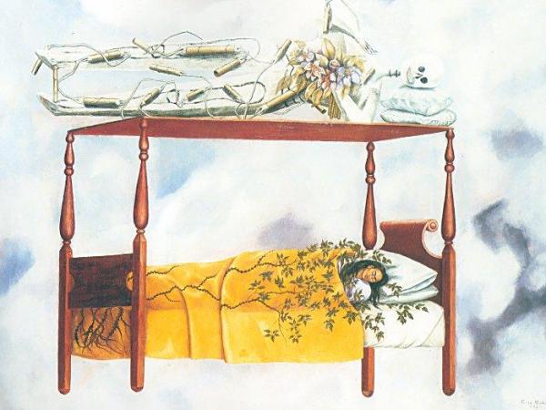 The Dream by Frida Kahlo Oil Painting Reproductions