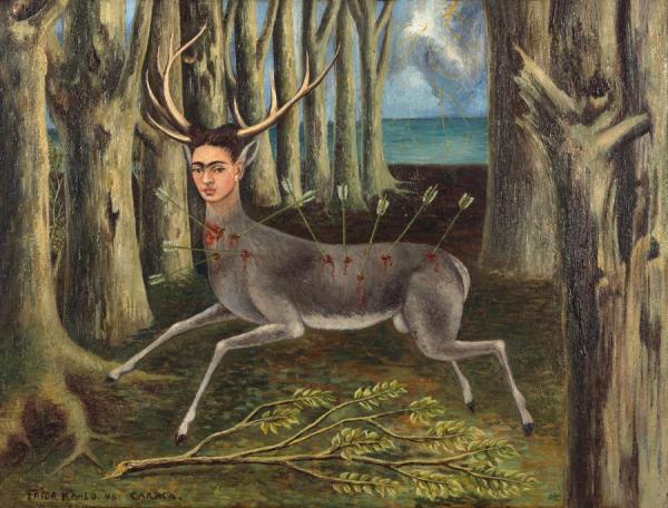 The Little Deer by Frida Kahlo