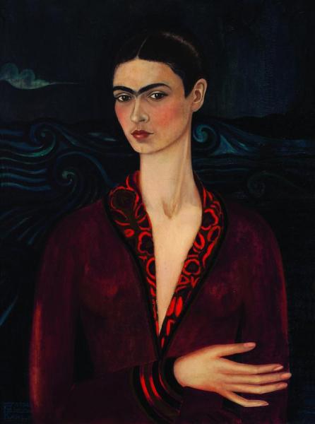 Frida Kahlo Self-portrait In A Velvet Dress, 1926
