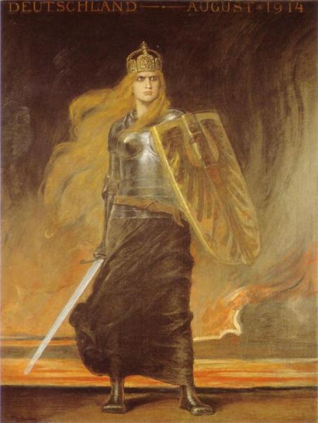Germany by Friedrich August Von Kaulbach