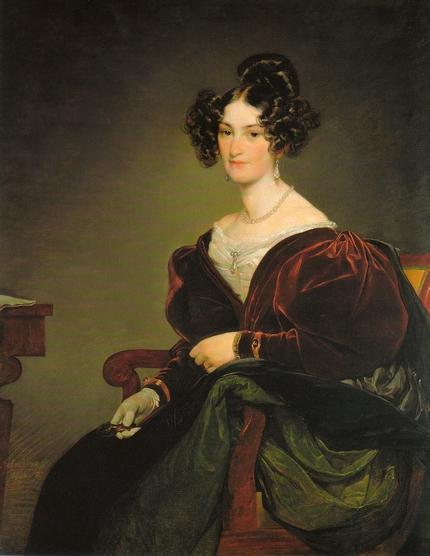 Amalie Klein, Nee Von Henikstein by Friedrich Von Amerling