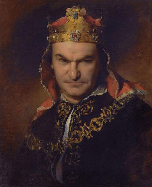 Bogumil Dawison As Richard Iii by Friedrich Von Amerling