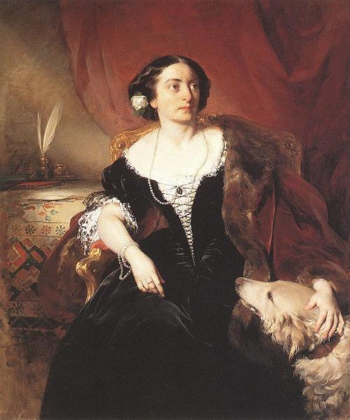 Countess Nákó by Friedrich Von Amerling