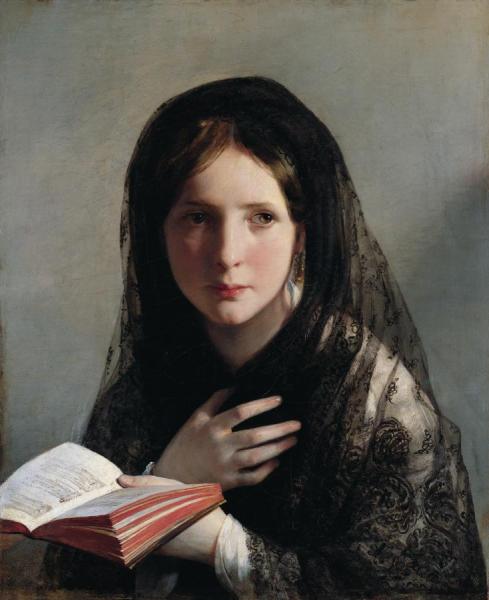 In Traumen Versunken by Friedrich Von Amerling