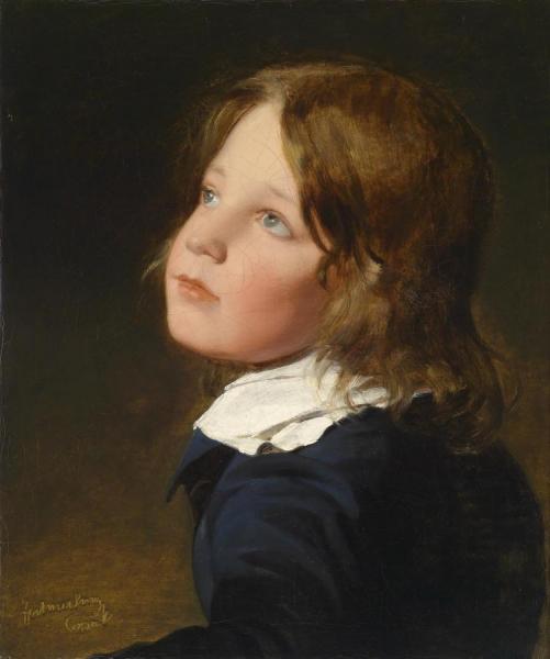 Joseph Amerling Als Knabe, 1830 by Friedrich Von Amerling