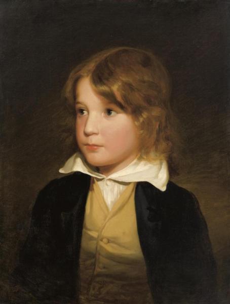 Joseph Amerling Als Knabe (the Artist's Brother) by Friedrich Von Amerling