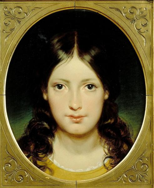 Friedrich Von Amerling Portrait In An Oval