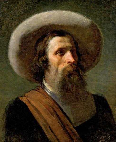 Portrait Of A Man by Friedrich Von Amerling