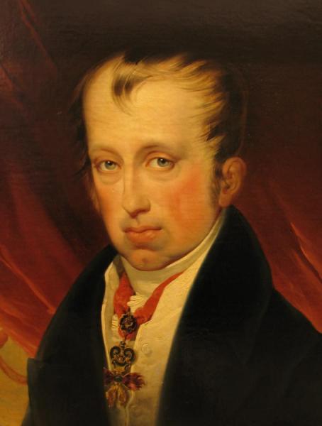 Portrait Of Ferdinand I Of Austria by Friedrich Von Amerling