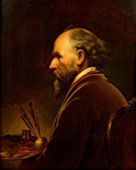 Friedrich Von Amerling Self Portrait