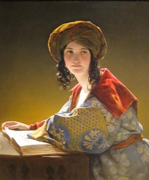 The Young Eastern Woman by Friedrich Von Amerling Oil Painting Reproductions
