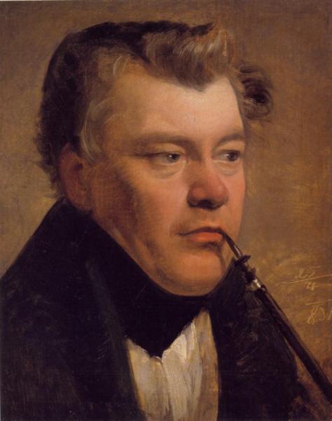 Thomas Ender by Friedrich Von Amerling