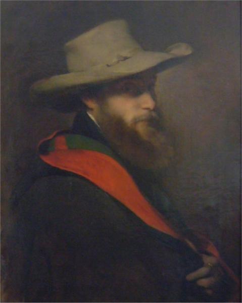 Viennese Art Dealer Georg Plach by Friedrich Von Amerling