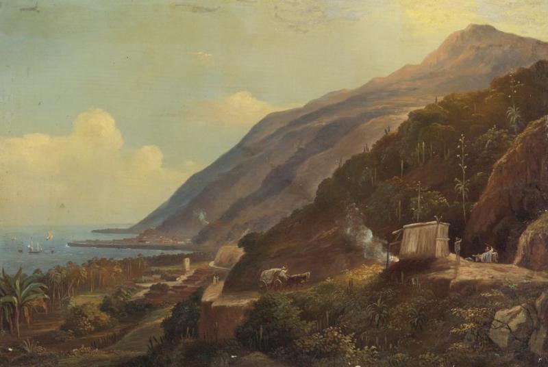 Camino Nuevo De Maiquetia, 1854 by Fritz Sigfried George Melbye