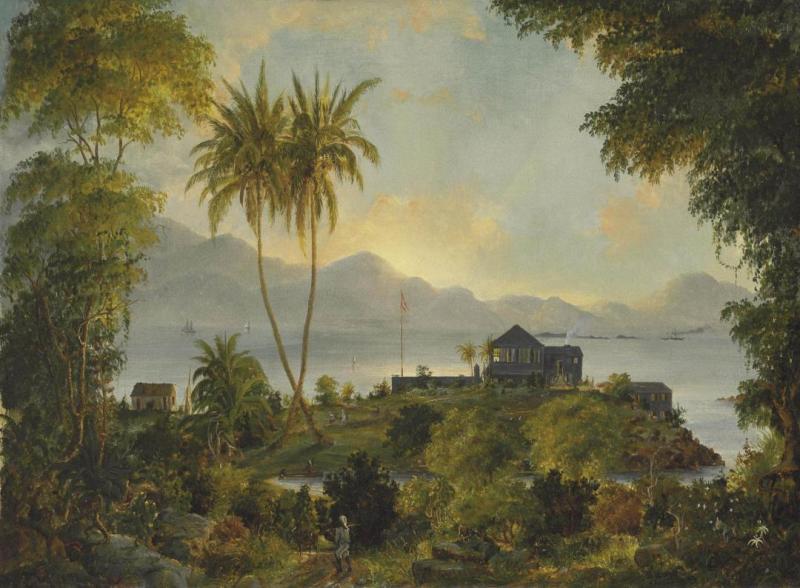 Fritz Sigfried George Melbye Cinnamon Bay, Danish West Indies (u.s. Virgin Islands), 1851