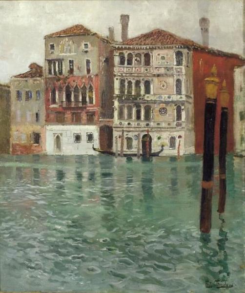 The Grand Canal, Venice by Fritz Thaulow