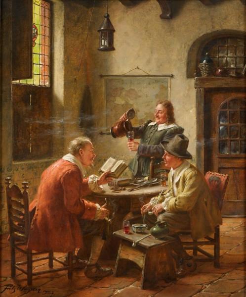 Fritz Wagner A Cosy Evening