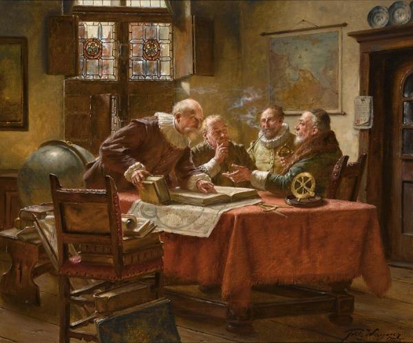 Fritz Wagner Planning New Adventures