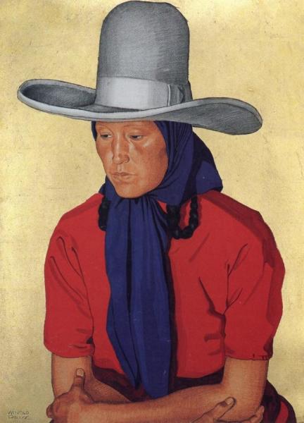 Nenauaki (mrs. Joe Devine) by Fritz Winold Reiss