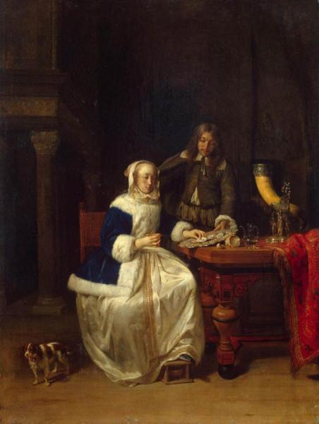 Breakfast by Gabriel Metsu