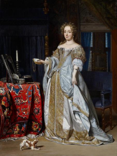 Lucia Wijbrants (1638-1719) by Gabriel Metsu Oil Painting Reproductions