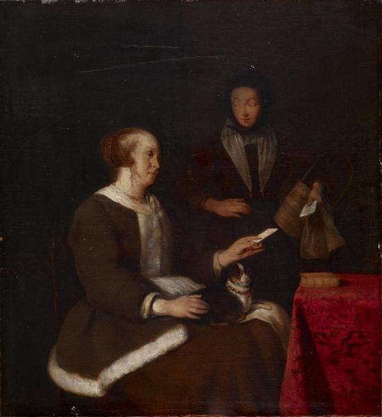 The Note by Gabriel Metsu