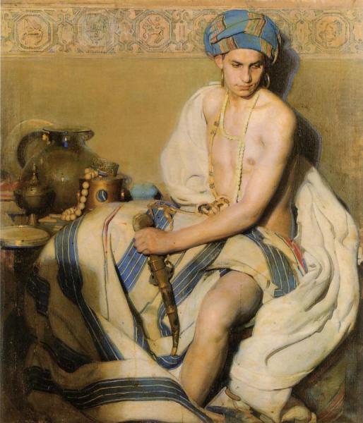 Hombre Con Turbante by Gabriel Morcillo Raya