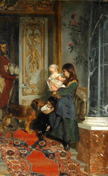 The Beggar Woman by Gabriel Schachinger