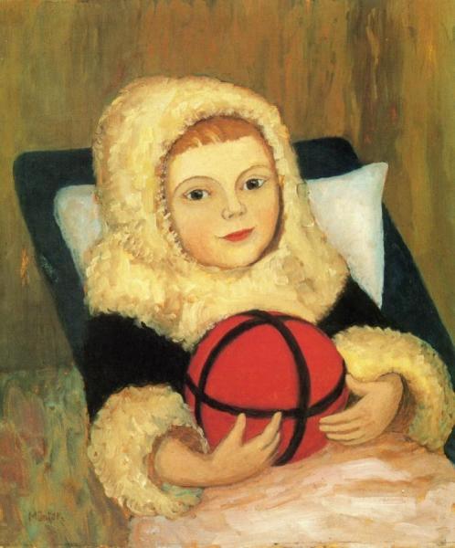 Child With Ball by Gabriele Münter