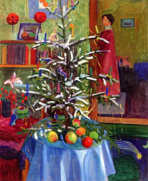Christmas Still Life by Gabriele Münter
