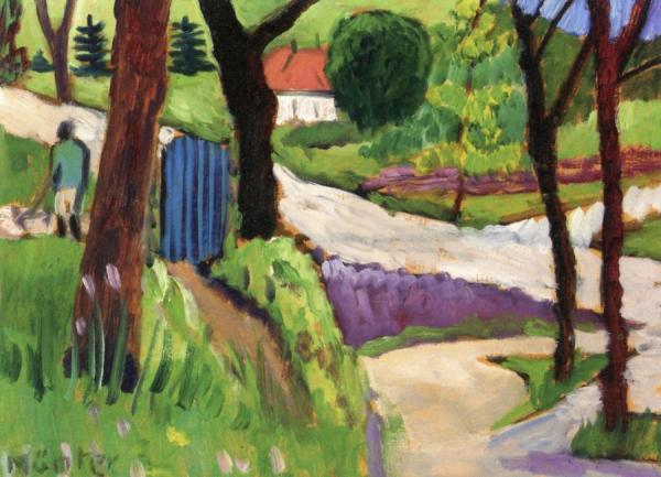 Garden Gate by Gabriele Münter